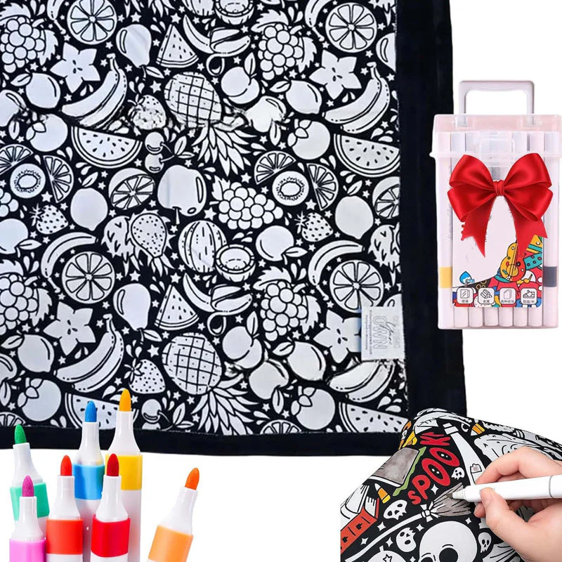 The ArtFlow Coloring Blanket - Personalized Comfort & Creativity + 50% OFF - Image 14