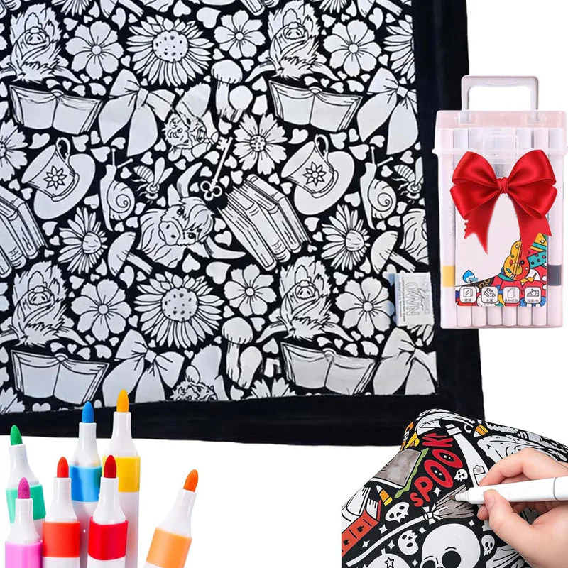 The ArtFlow Coloring Blanket - Personalized Comfort & Creativity + 50% OFF - Image 15