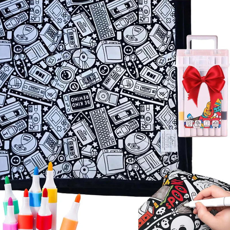 The ArtFlow Coloring Blanket - Personalized Comfort & Creativity + 50% OFF - Image 18