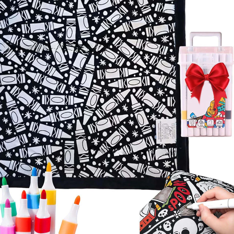 The ArtFlow Coloring Blanket - Personalized Comfort & Creativity + 50% OFF - Image 5