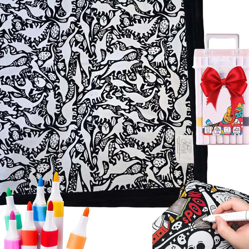 The ArtFlow Coloring Blanket - Personalized Comfort & Creativity + 50% OFF - Image 6