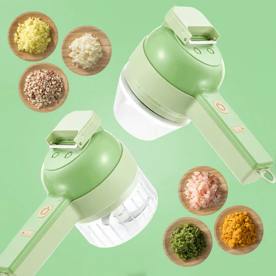 The AuraChop Food Processor - Cut Preparation Reduced, Fast Cleaning, and Stress-Free Cooking + 50% OFF - Image 3