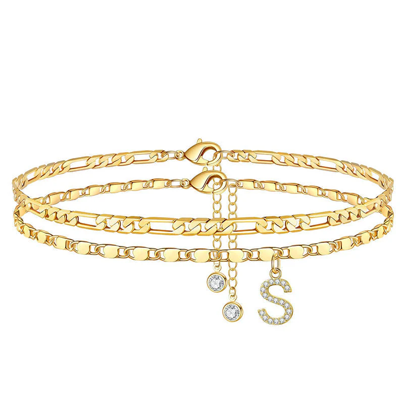 The AuraGlow Layered Anklet — Elegant Rhinestone Brilliance + 50% OFF - Image 27