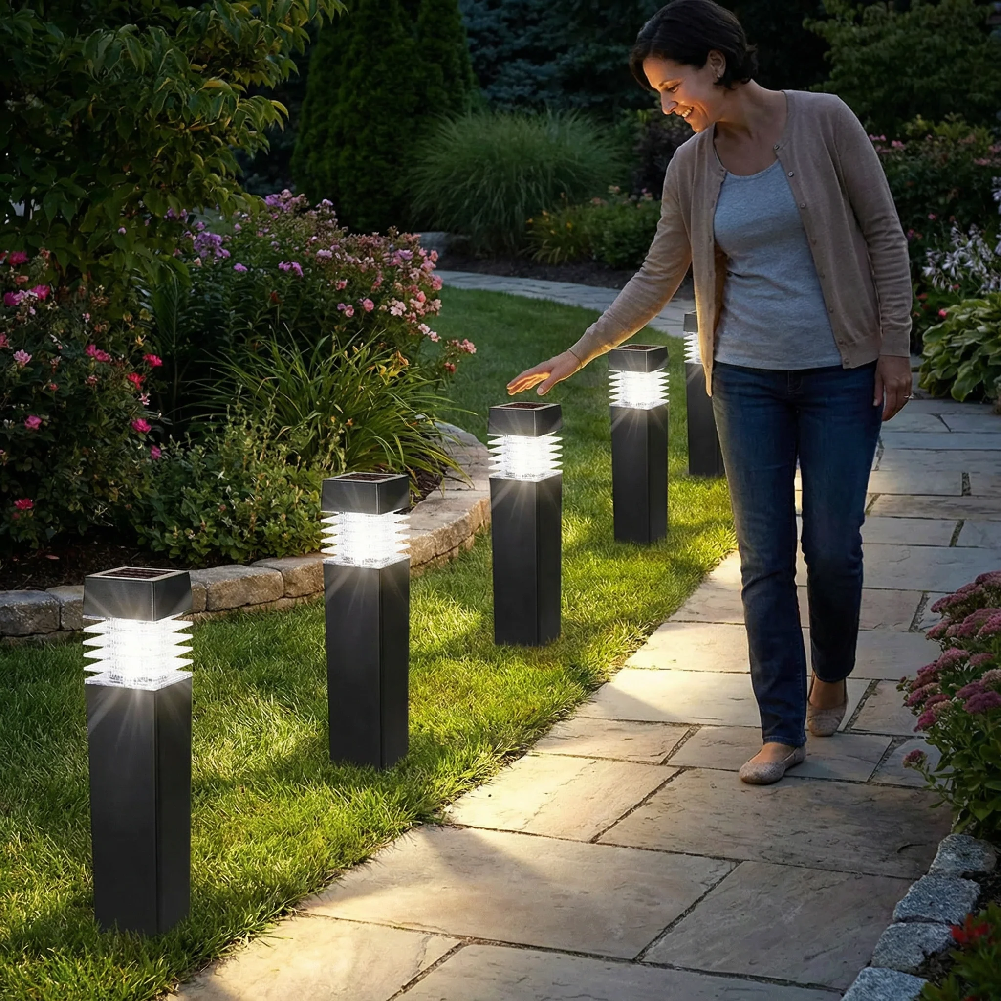 The AuraGlow Solar Ground Lights — Effortless Garden Ambiance + 50% OFF - Image 7