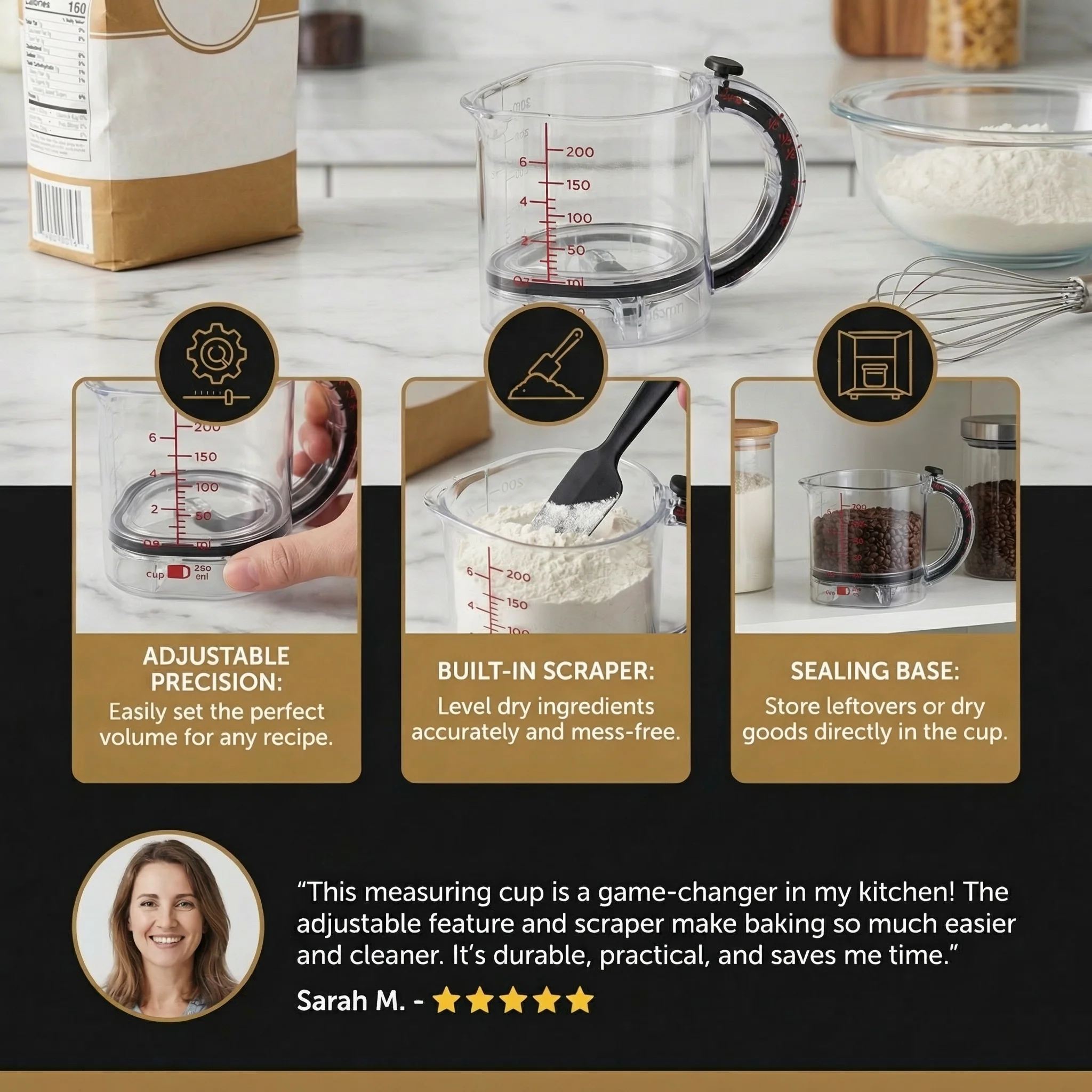 The AuraMeasure Kitchen Tool — Precision and Comfort in One + 50% OFF - Image 3