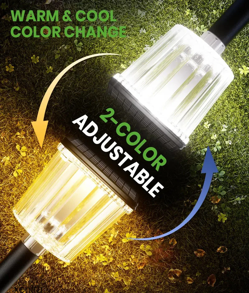 The AuraPath Dual-Color Solar Lights — Modern Landscape Lighting + 50% OFF - Image 3