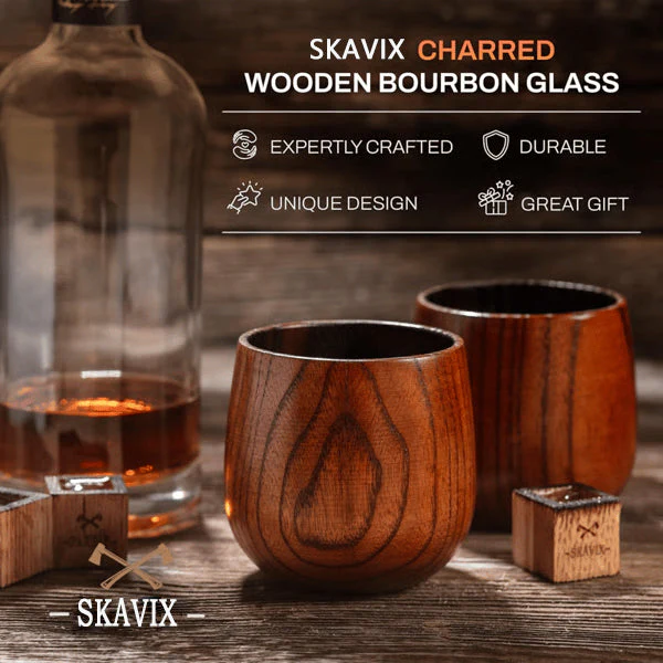 The CharredOak Whiskey Glass - Hand-Made for Enhanced Bourbon Flavor + 50% OFF - Image 2