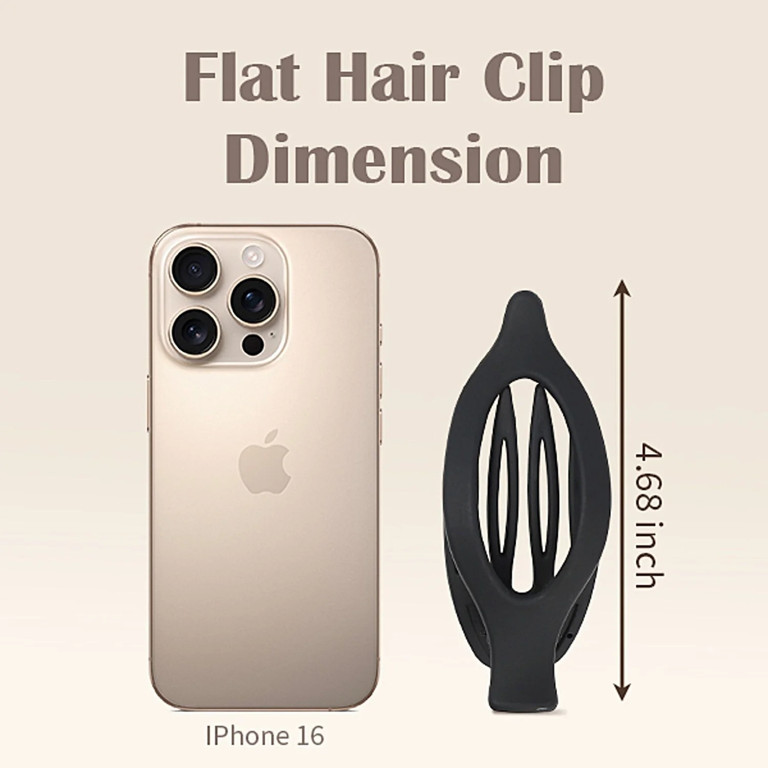 The ComfyClip Flat Claw Clips - A Secure Hold, All-Day Comfort + 50% OFF - Image 3