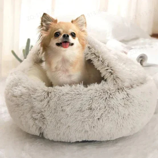 The CozyCave Pet Bed - Anxiety-Free, Cozy Sleep + 50% OFF - Image 2