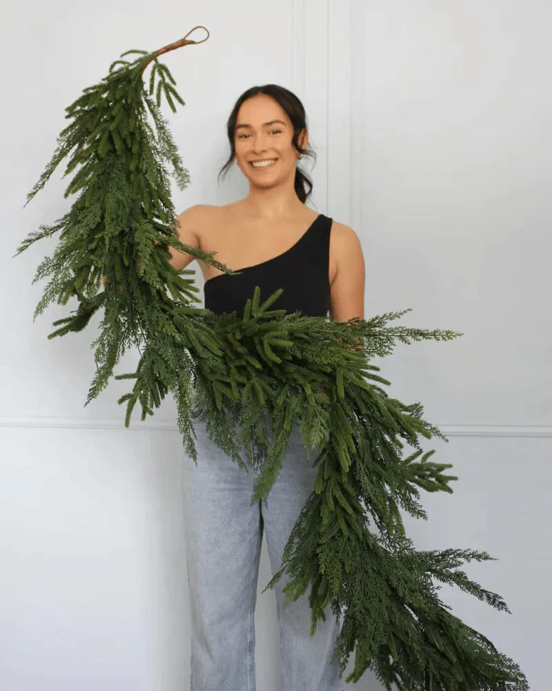 The Deluxe Norfolk Pine Garland - A Designer Look, Effortlessly + 50% OFF - Image 10