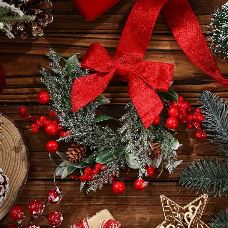 The FestiveFarmhouse Wreath Set - Christmas Charm in a 6-Pack + 50% OFF - Image 3