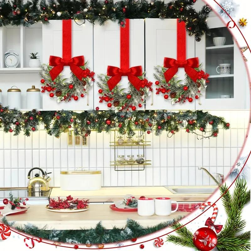 The FestiveFarmhouse Wreath Set - Christmas Charm in a 6-Pack + 50% OFF - Image 4