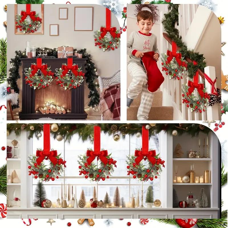 The FestiveFarmhouse Wreath Set - Christmas Charm in a 6-Pack + 50% OFF - Image 5