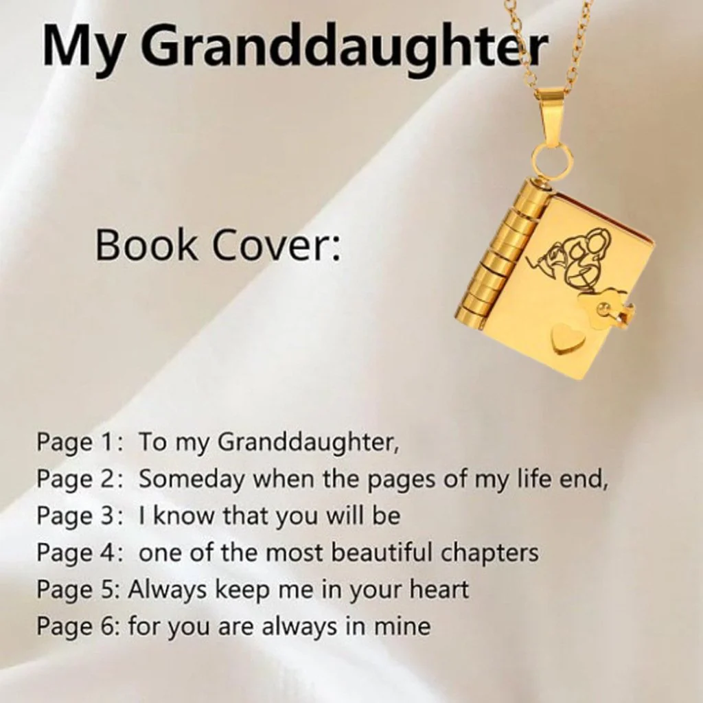 The Heirloom Book Locket - The Most Beautiful Chapter Necklace + 50% OFF - Image 2
