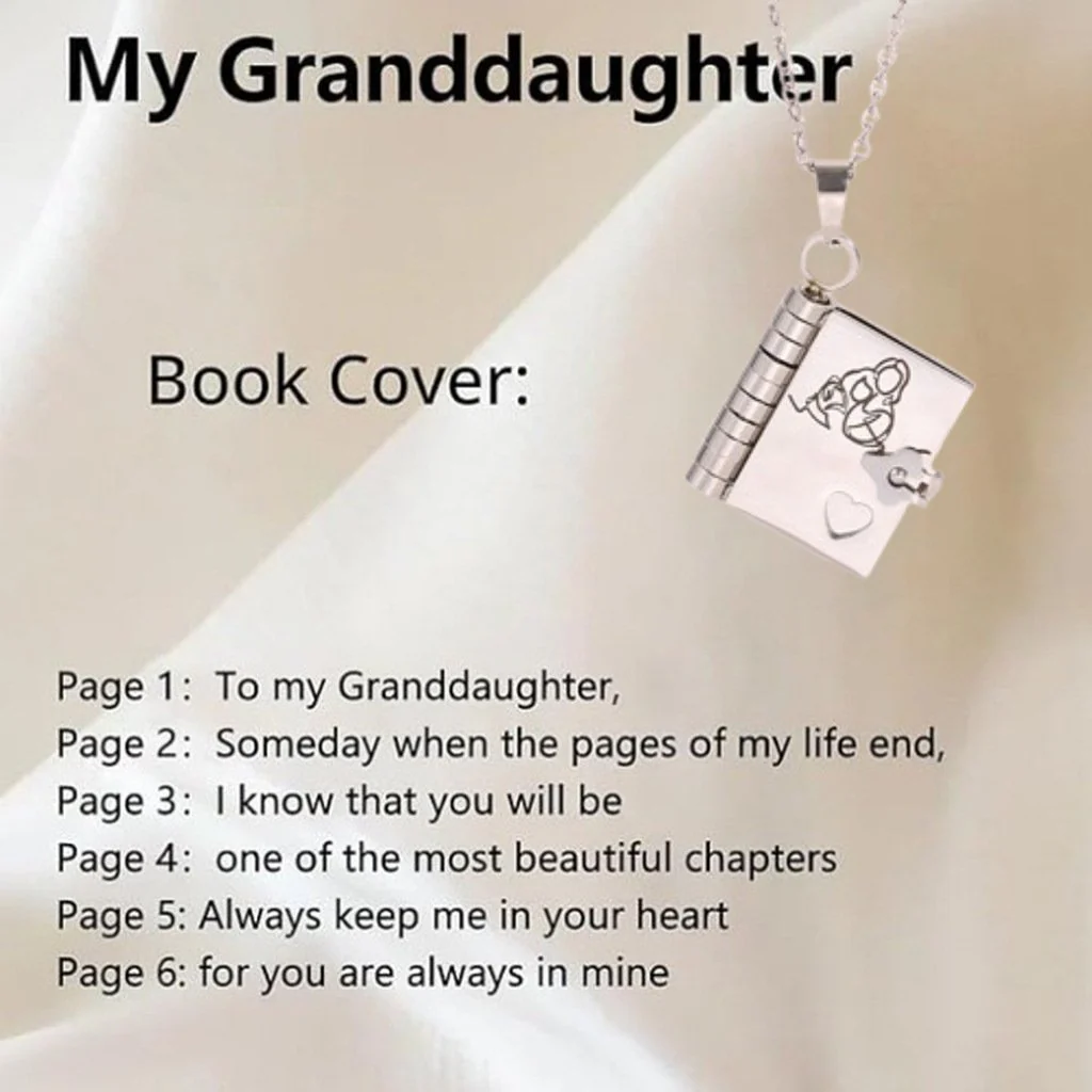 The Heirloom Book Locket - The Most Beautiful Chapter Necklace + 50% OFF - Image 3