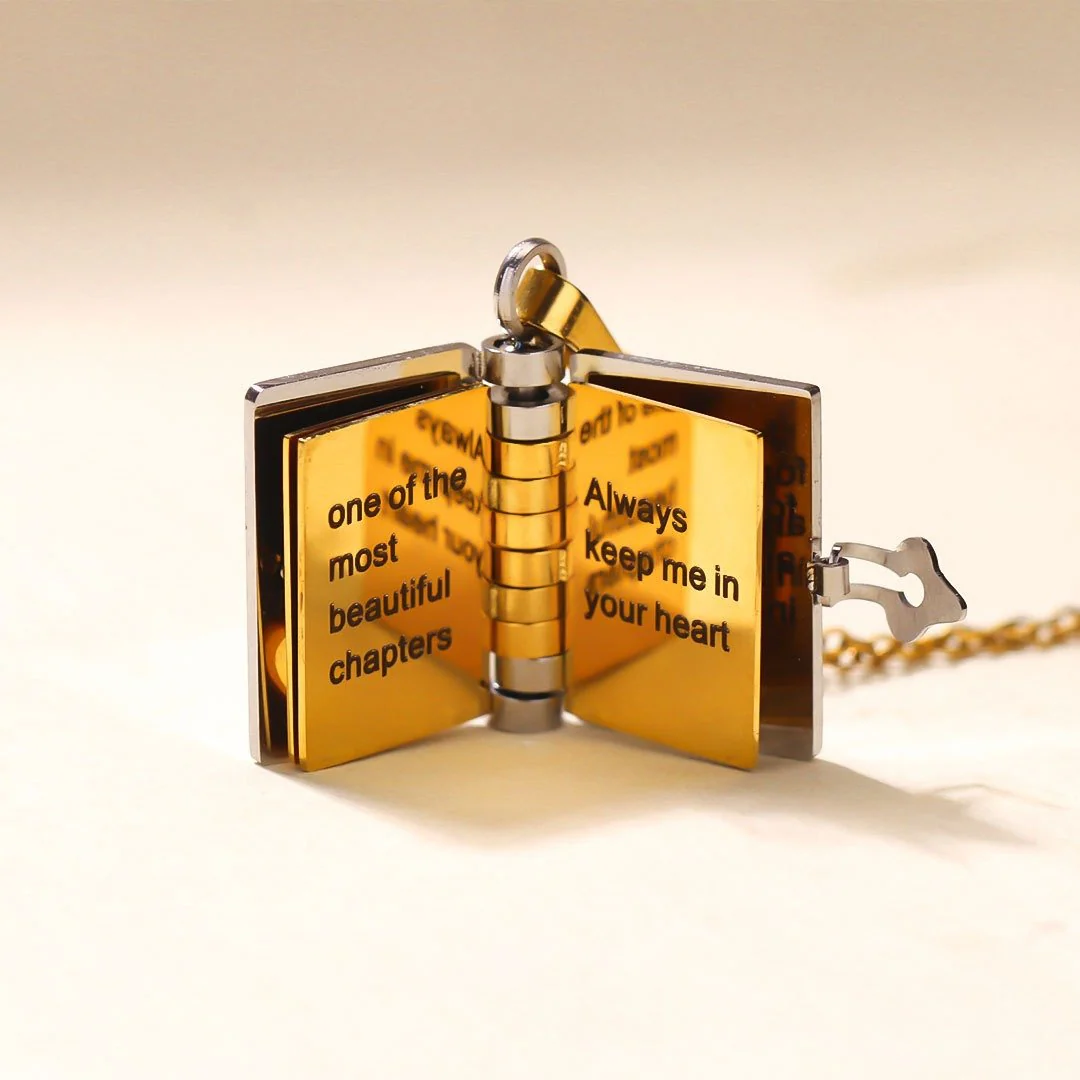 The Heirloom Book Locket - The Most Beautiful Chapter Necklace + 50% OFF - Image 7