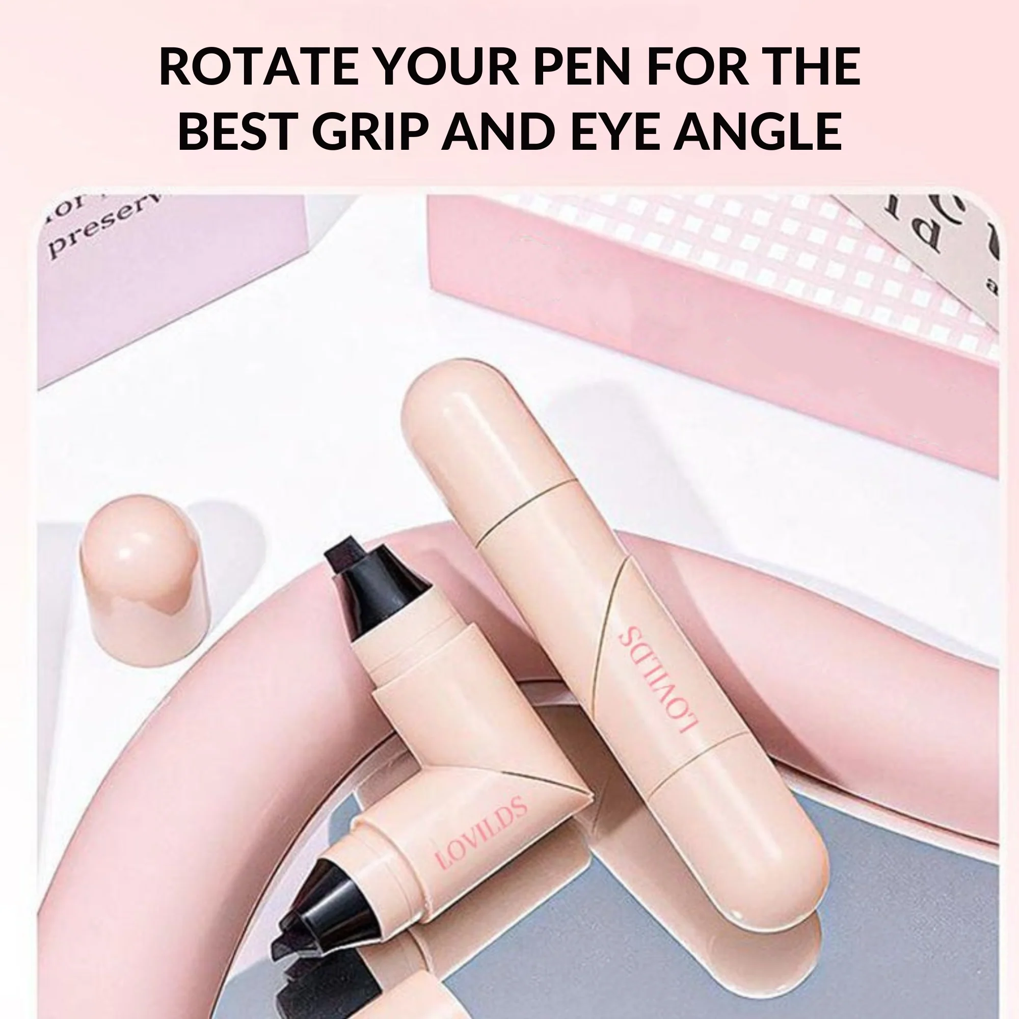 The Lovilds Dual-Head Eyeliner - Second Perfect Wing and Effortless Cat-Eye Maker + 50% OFF - Image 3