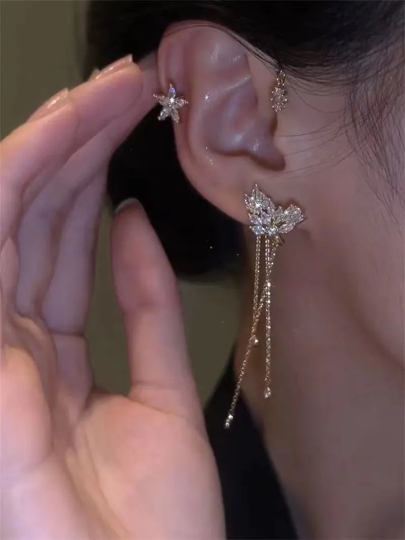 The Lumistar Tassel Earrings - Sparkle, Elegance, and Instant Glamour + 50% OFF - Image 4