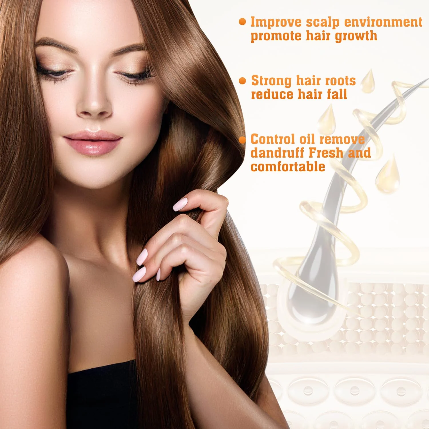 The Root-Strength Shampoo - Thicker Hair, Less Hair Fall + 50% OFF - Image 5