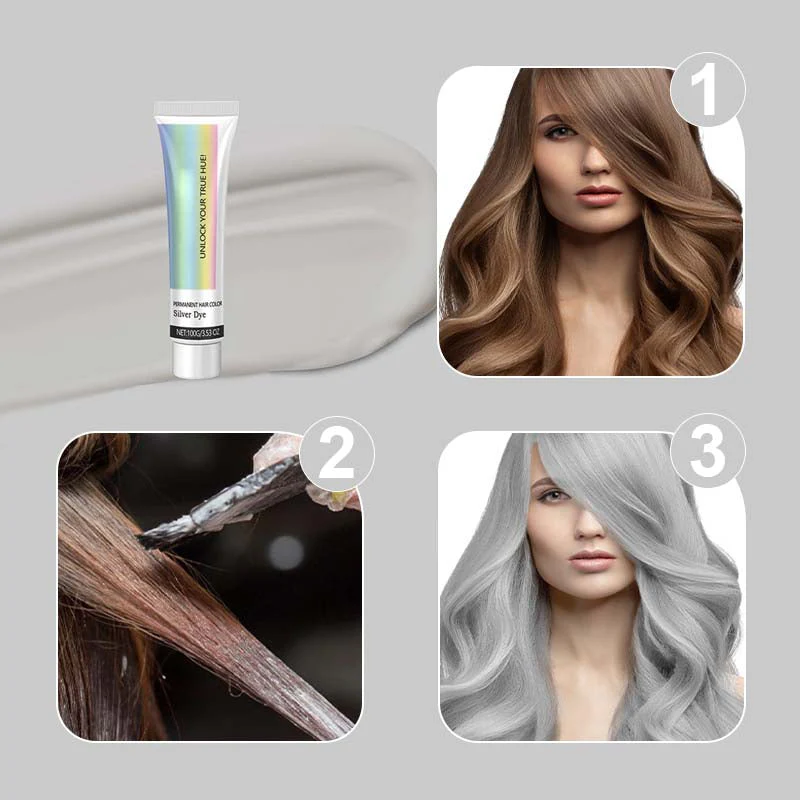 The SilverVibe Hair Toner - Transform Your Hair Into a Radiant, Healthy Silver Statement + 50% OFF - Image 5