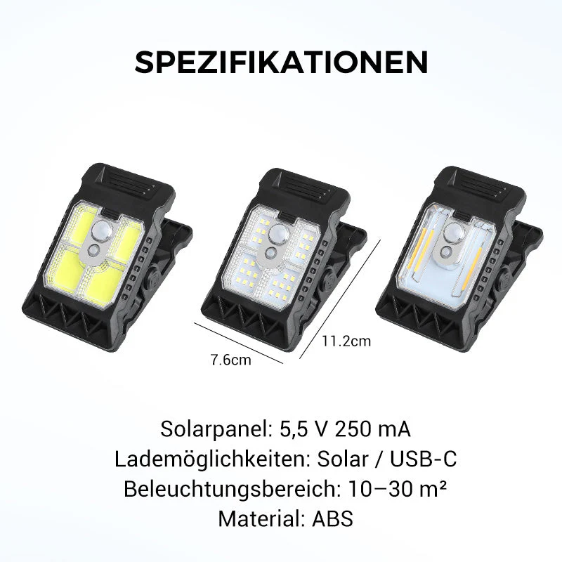 The SunClip Motion Light - Portable, Solar, and Hands + 1+1 FREE - Image 8