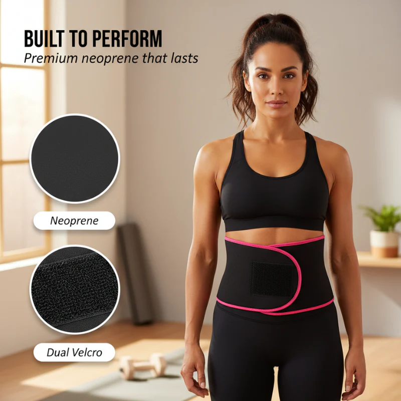 Torcha™ – Thermal Waist Trimmer Belt for Women | Sauna Sweat Band + 50% OFF - Image 4