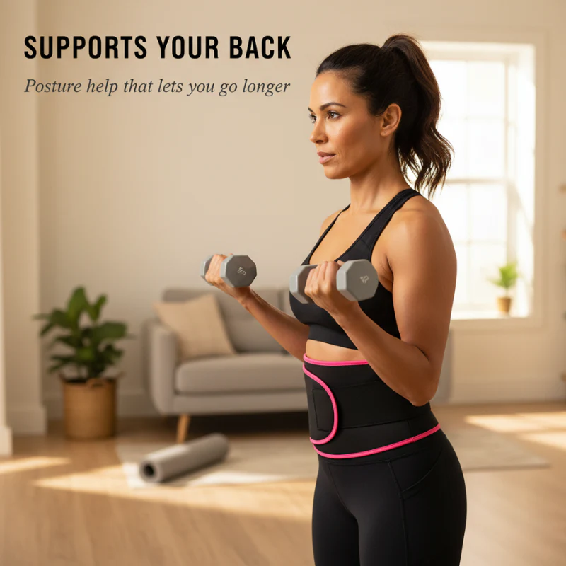 Torcha™ – Thermal Waist Trimmer Belt for Women | Sauna Sweat Band + 50% OFF - Image 5