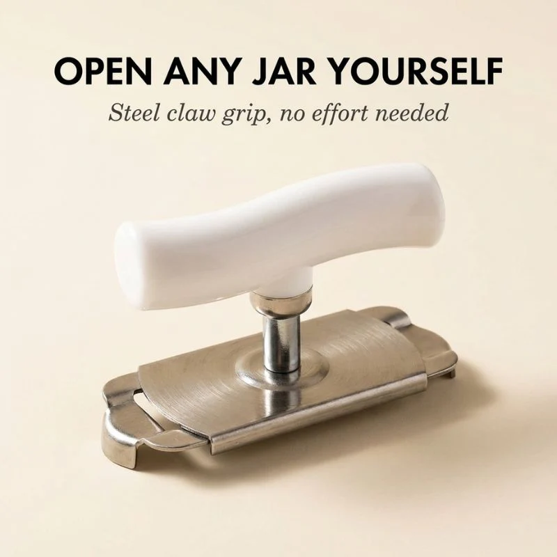 Torkwell™ – Adjustable Anti-Slip Jar & Lid Opener for Weak Hands + 50% OFF