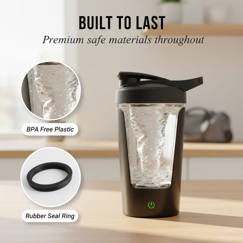Torque™ – Portable Electric Vortex Protein Shaker Bottle + 50% OFF - Image 5