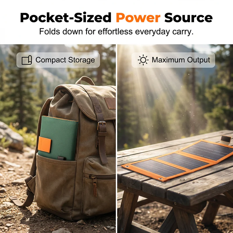 Trekvolt™ – Foldable USB Solar Panel for Hiking & Camping + 50% OFF - Image 4