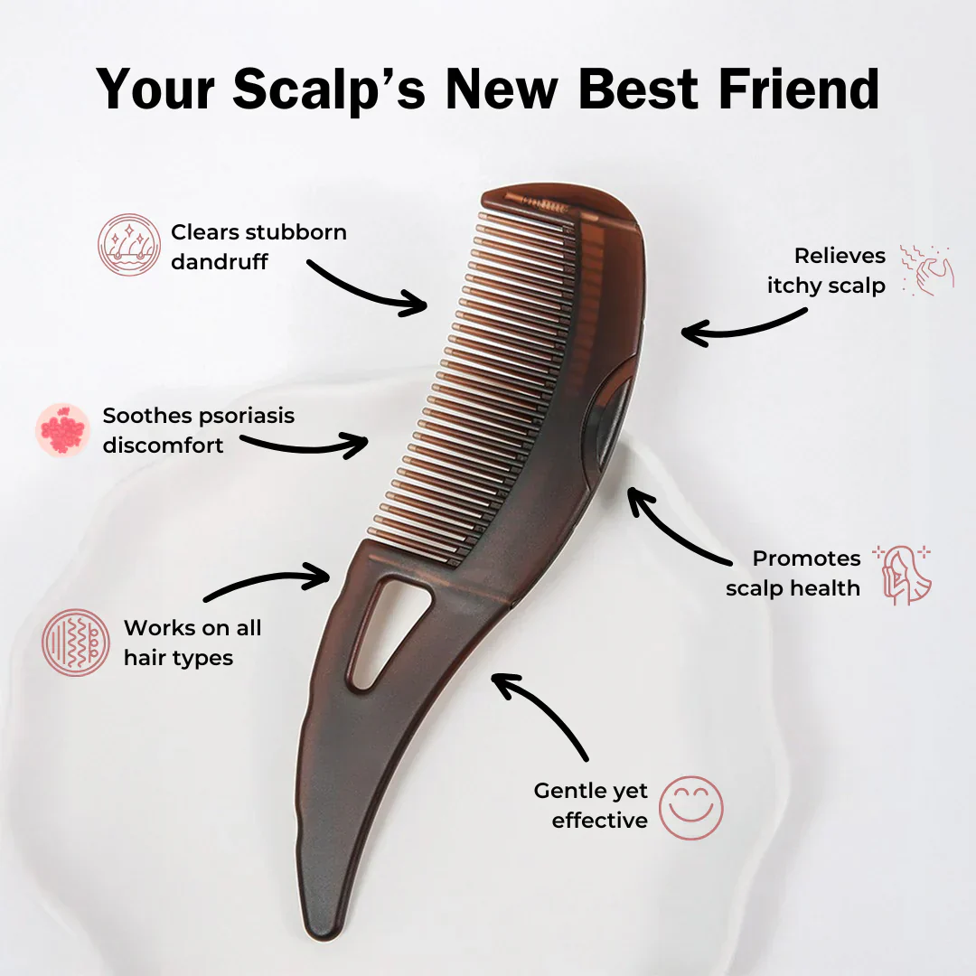 True-Roots Purifying Comb - End Flakes, Stop Itch - 50% OFF - Image 2
