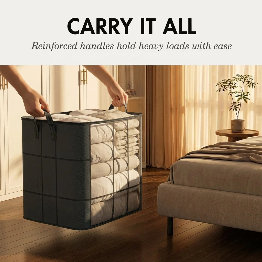 Tuckwell™ – Dust-Proof Collapsible Comforter & Bedding Storage Bag + 50% OFF - Image 3