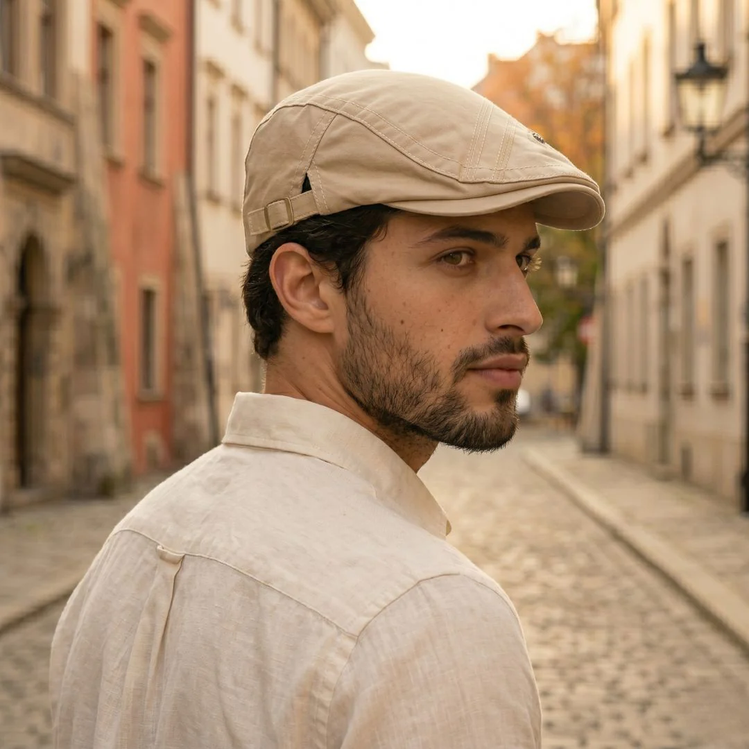 Tweedmoor™ – Breathable Cotton Heritage Flat Cap with Adjustable Buckle Fit + 50% OFF - Image 3