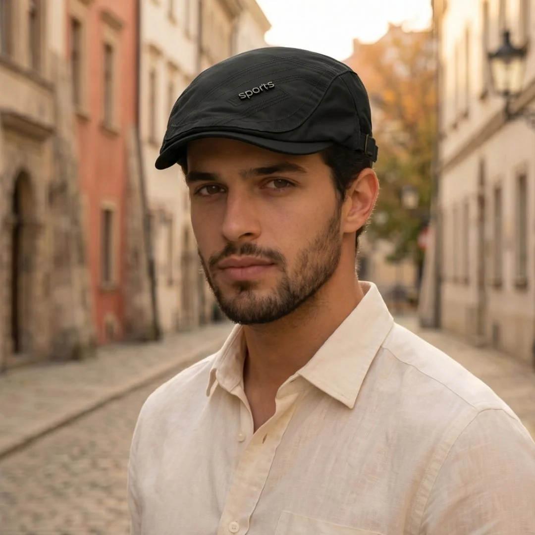 Tweedmoor™ – Breathable Cotton Heritage Flat Cap with Adjustable Buckle Fit + 50% OFF - Image 7