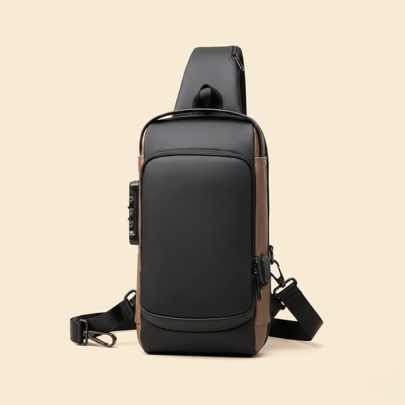 Vaultrek™ – Anti-Theft Lock & USB Charging Waterproof Sling Bag + 50% OFF