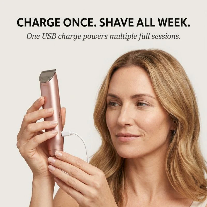 Velura™ – 2-in-1 Dual-Head Electric Shaver & Trimmer for Women + 50% OFF - Image 2
