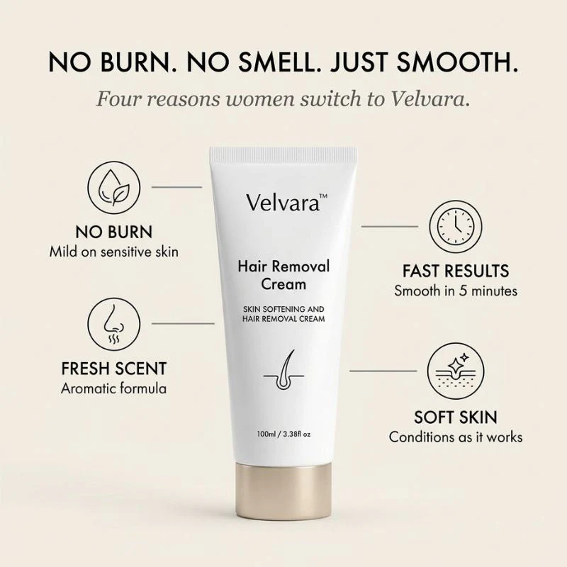 Velvara™ – Gentle Aromatic Skin-Softening Hair Removal Cream + 50% OFF - Image 2