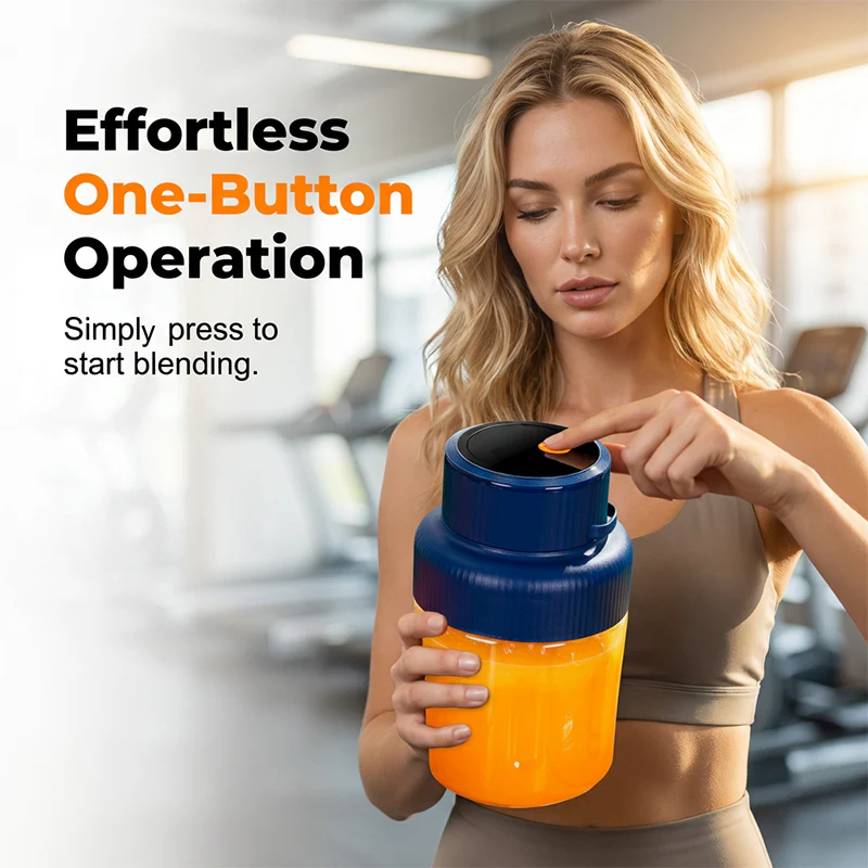 Vivara™ – 1300ml Cordless Portable Blender with Ice-Crushing Motor & One-Button Operation + 50% OFF - Image 4