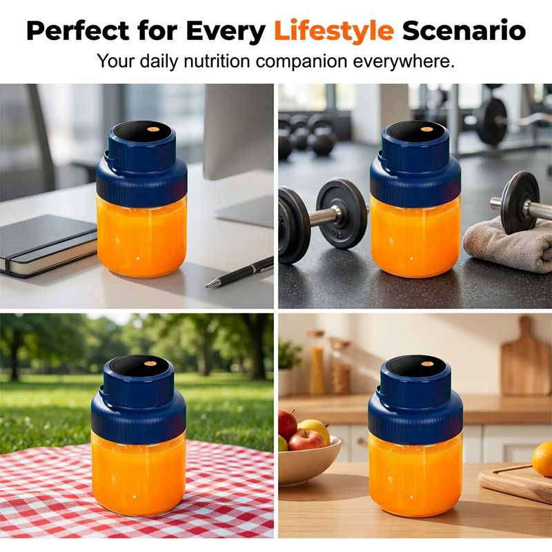 Vivara™ – 1300ml Cordless Portable Blender with Ice-Crushing Motor & One-Button Operation + 50% OFF - Image 7