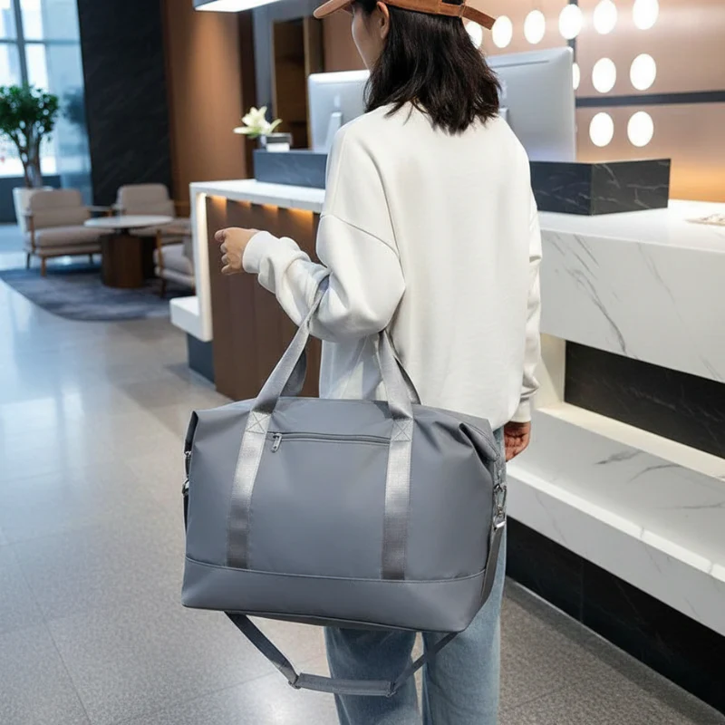 Voyara™ – Expandable Waterproof Travel Tote Bag with Wet Compartment + 50% OFF - Image 2