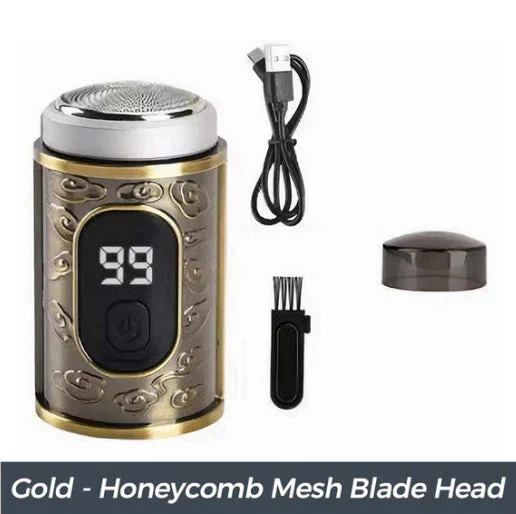 Whetstone™ – 4-Blade Floating Head USB-C Mini Portable Electric Shaver + 50% OFF - Image 2