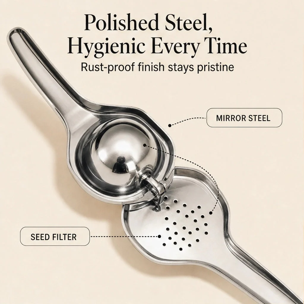 Zestwell™ – Stainless Steel Hand Press Citrus Squeezer for Lemons, Limes & Oranges + 50% OFF - Image 10