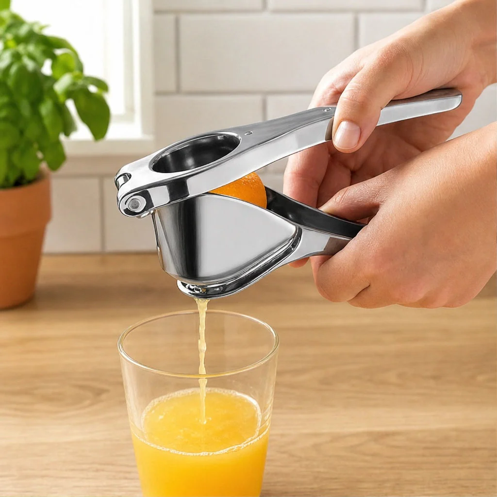 Zestwell™ – Stainless Steel Hand Press Citrus Squeezer for Lemons, Limes & Oranges + 50% OFF - Image 2