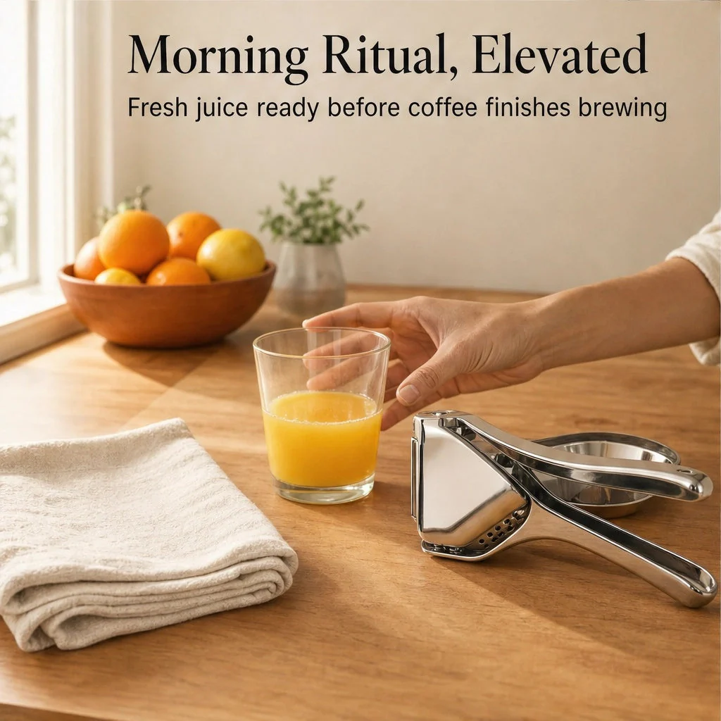 Zestwell™ – Stainless Steel Hand Press Citrus Squeezer for Lemons, Limes & Oranges + 50% OFF - Image 4