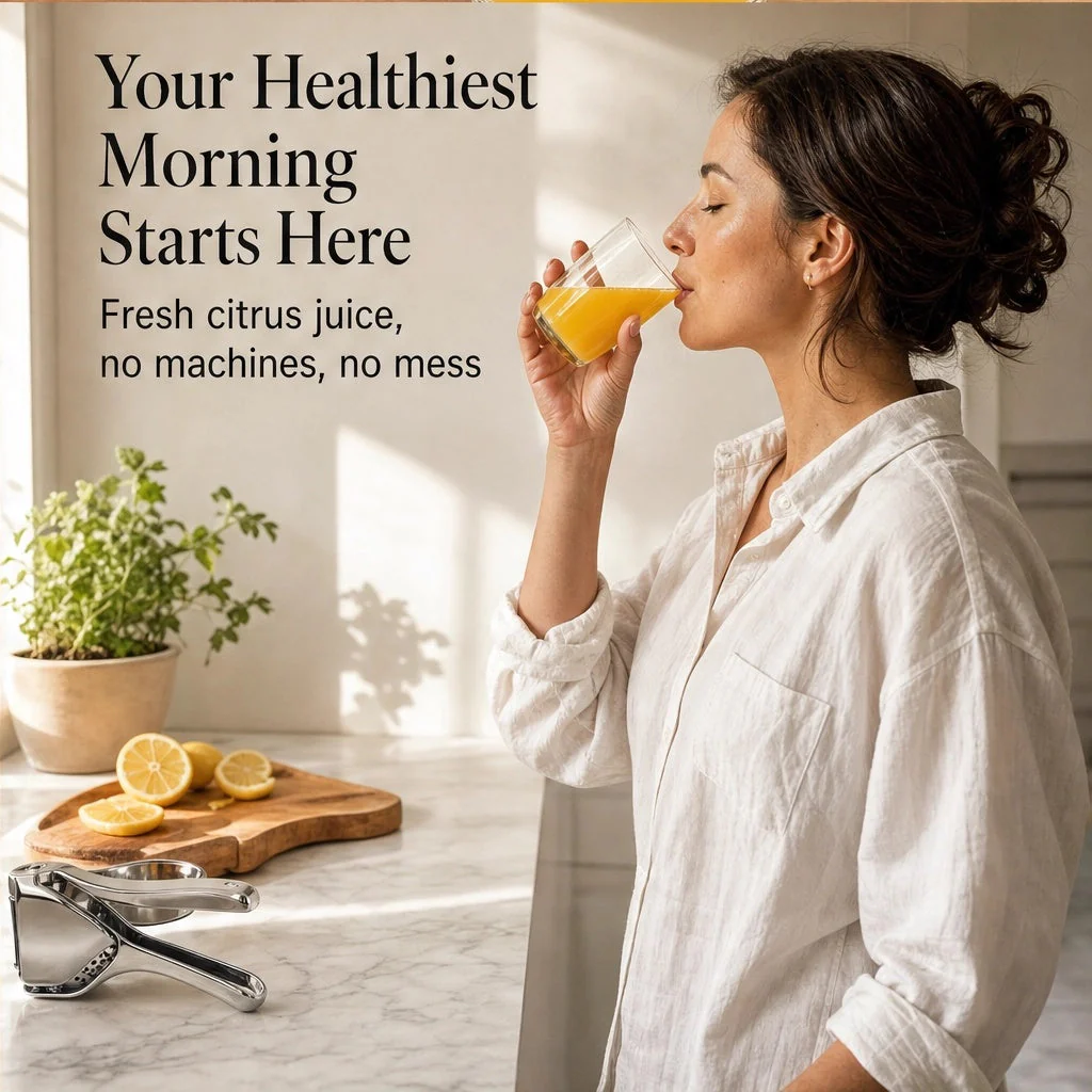 Zestwell™ – Stainless Steel Hand Press Citrus Squeezer for Lemons, Limes & Oranges + 50% OFF - Image 5
