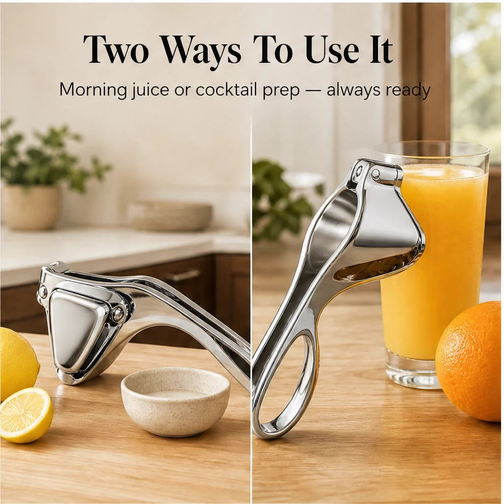 Zestwell™ – Stainless Steel Hand Press Citrus Squeezer for Lemons, Limes & Oranges + 50% OFF - Image 6